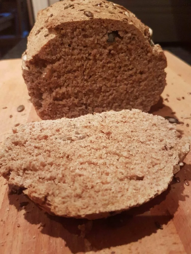 spelt flour bread ready